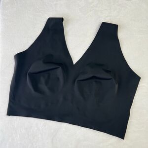 True and Co Black Seamless Bralette 3X Women